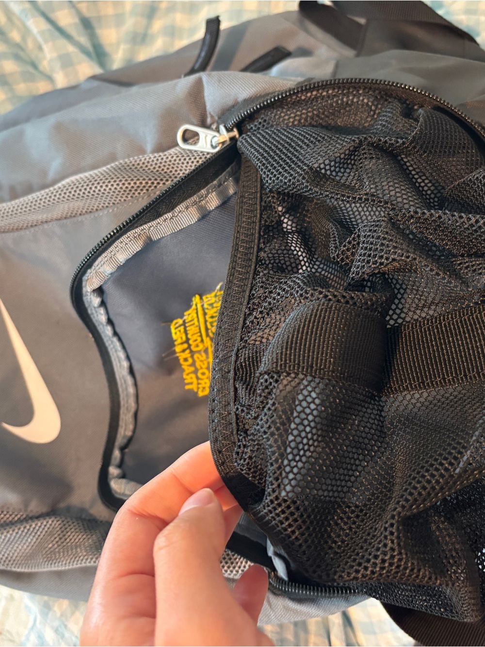 Nike Gray Sports Backpack - Picture 9 of 9